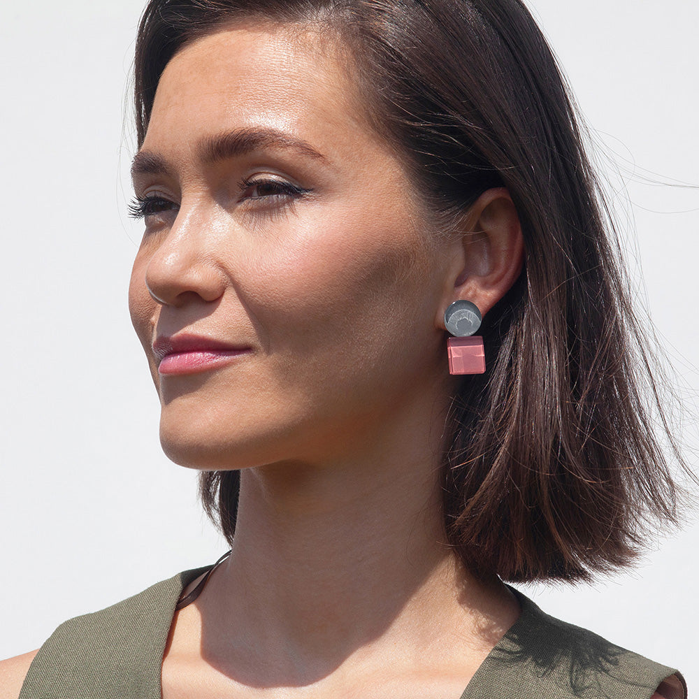 Foto von Geometric Clip Earrings Foto von Geometric Clip Earrings