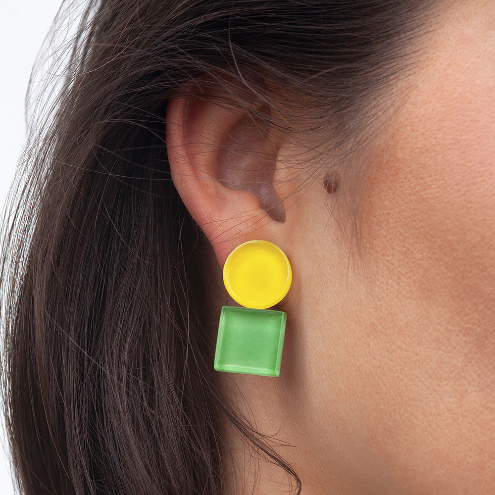 Foto von Geometric Clip Earrings Foto von Geometric Clip Earrings