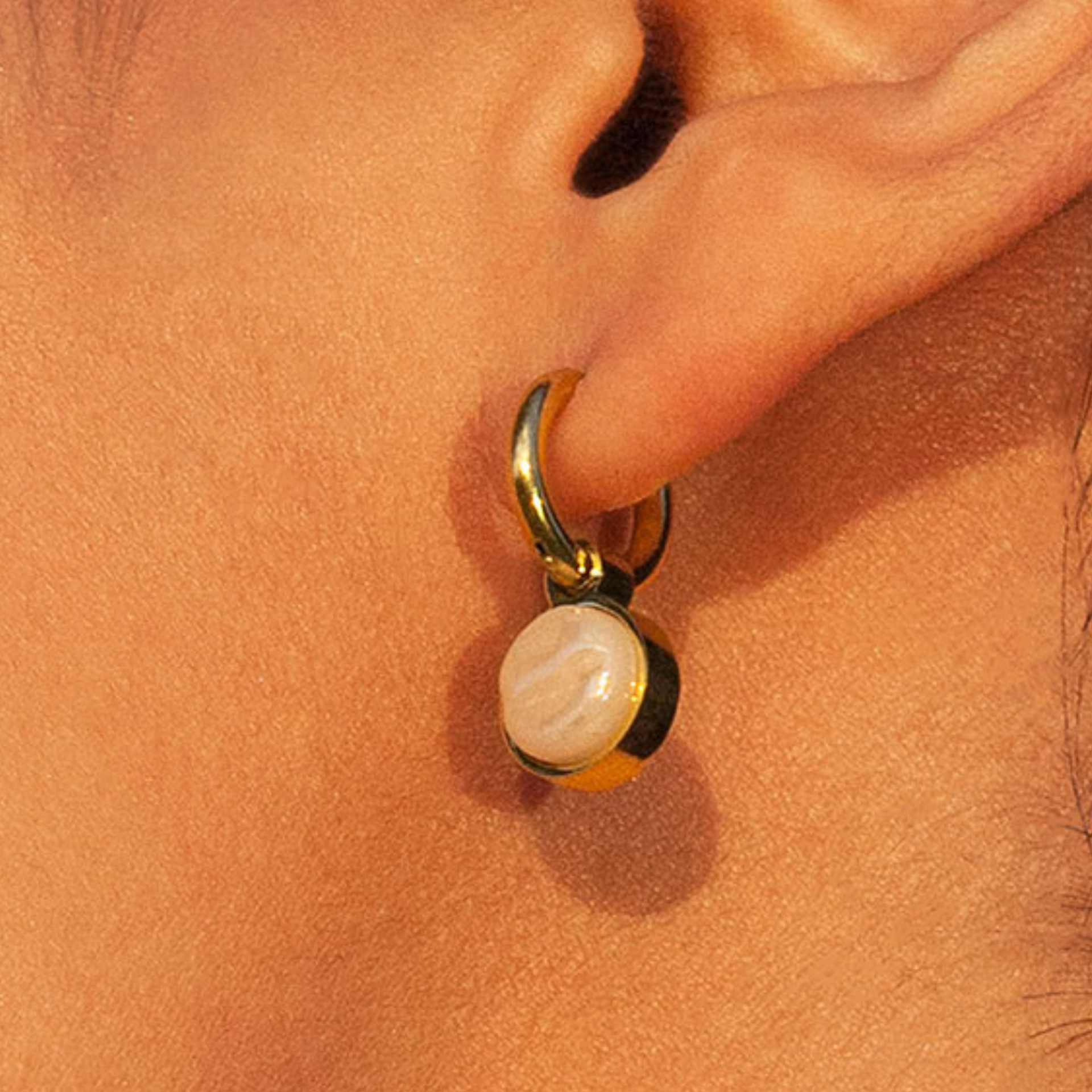 Foto von Hoop earrings with pendants • Mix & Match earrings • 12mm Foto von Hoop earrings with pendants • Mix & Match earrings • 12mm