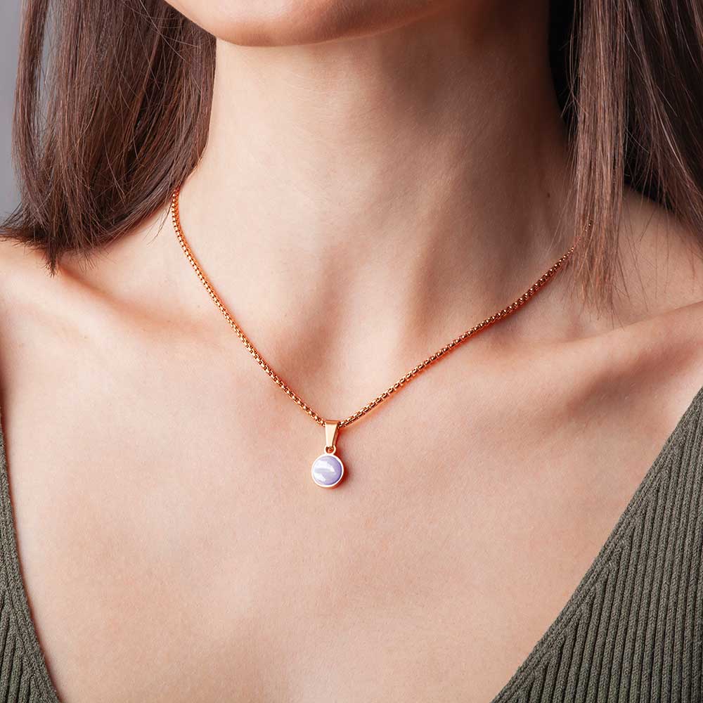 Foto von Short necklace with pendant • Mix & Match necklace Foto von Short necklace with pendant • Mix & Match necklace