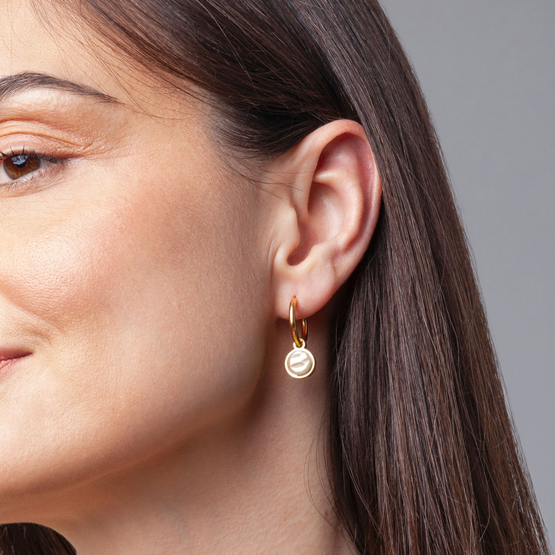 Foto von Hoop earrings with charms • Mix & Match earrings • 16mm Foto von Hoop earrings with charms • Mix & Match earrings • 16mm