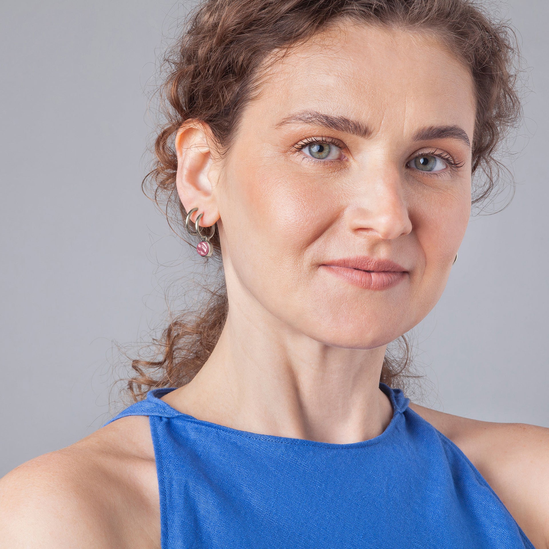 Foto von Hoop earrings with charms • Mix & Match earrings • 16mm Foto von Hoop earrings with charms • Mix & Match earrings • 16mm