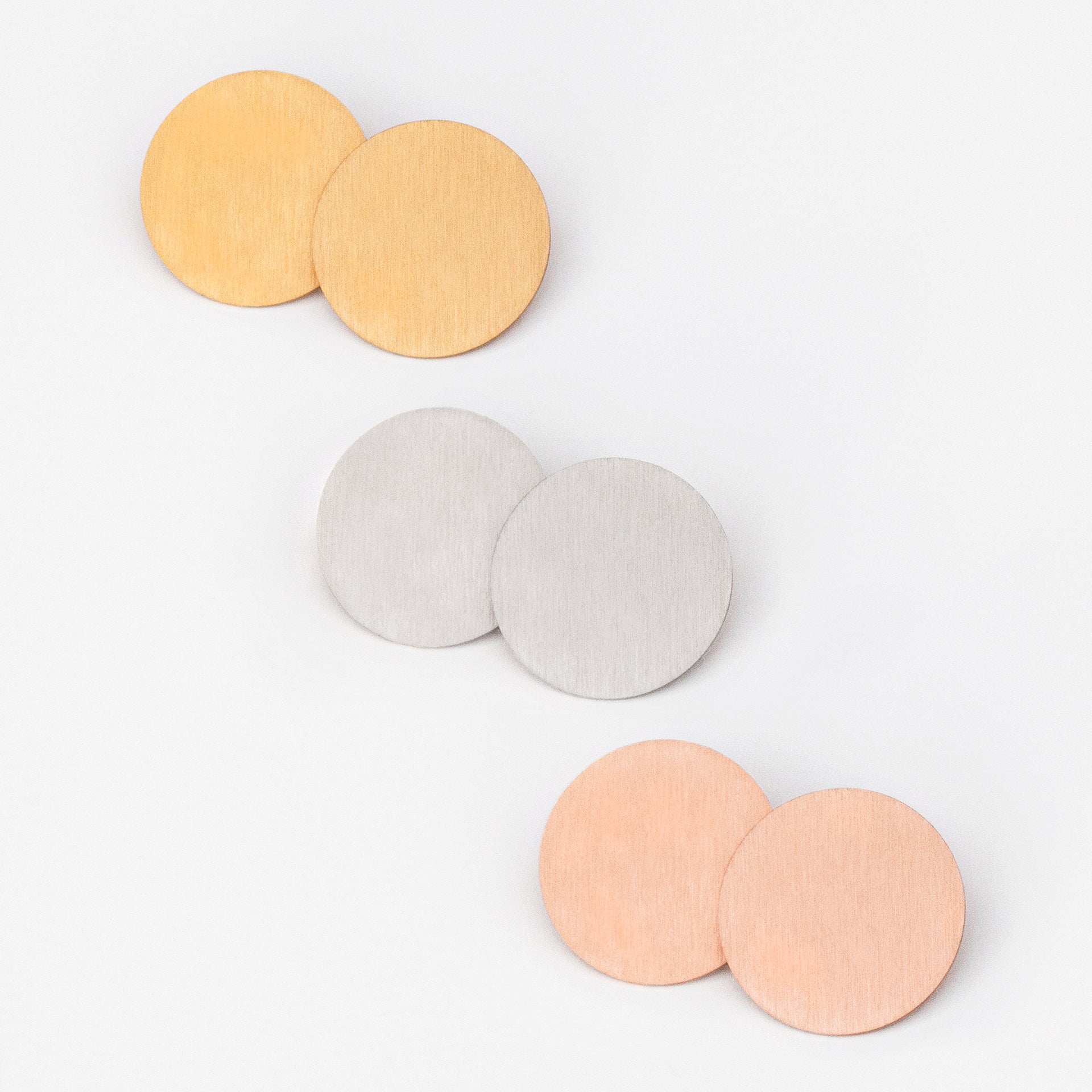 Foto von Large stainless steel earrings • 30mm Foto von Large stainless steel earrings • 30mm