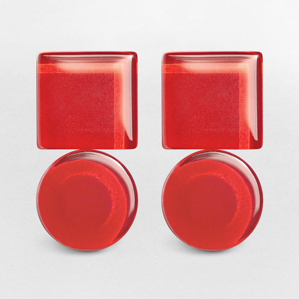 Geometrische Statement Ohrringe Geometrische Statement Ohrringe