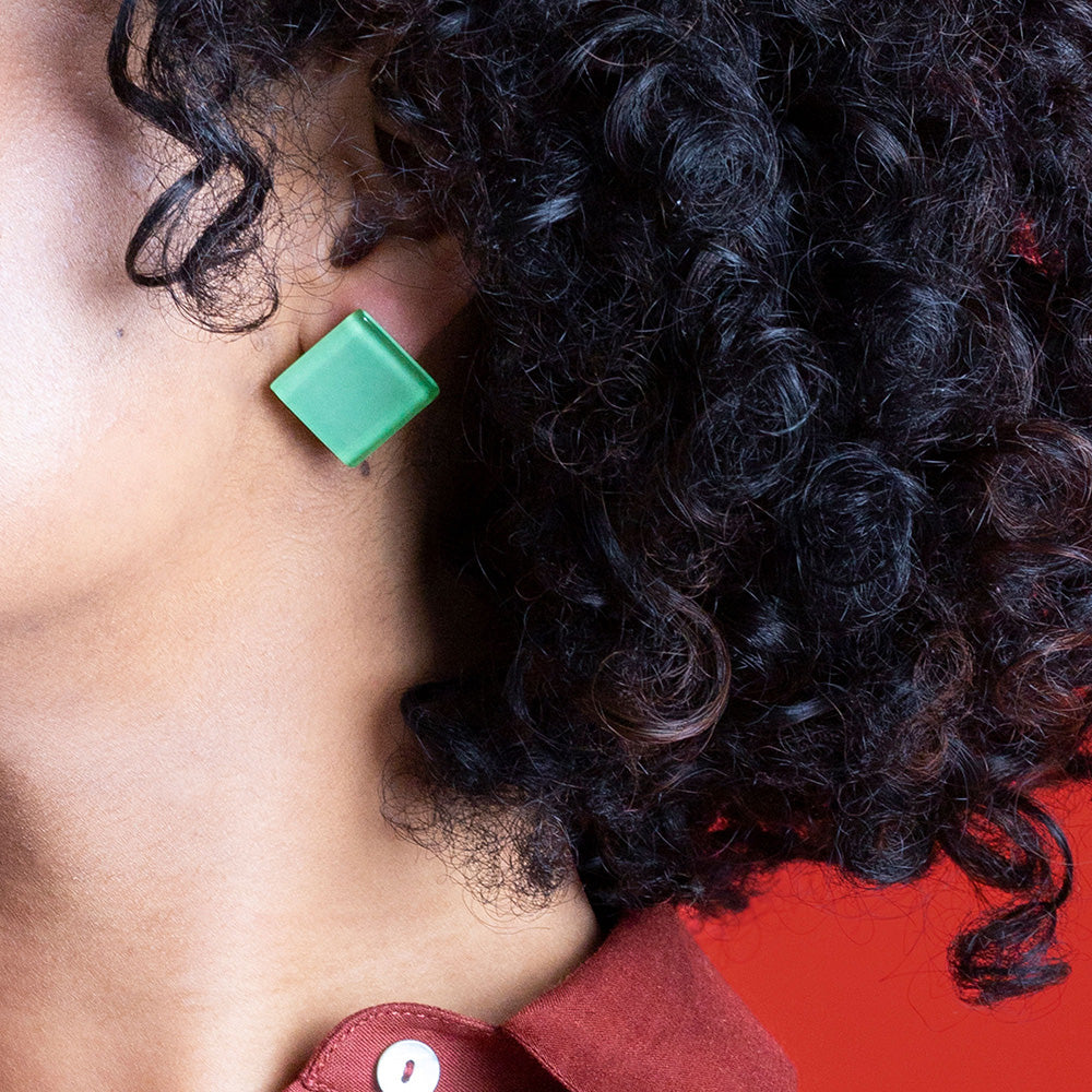 Foto von Statement glass earrings • 20mm Foto von Statement glass earrings • 20mm