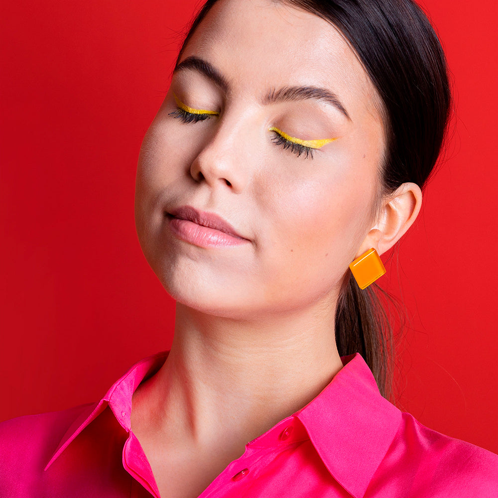 Foto von Statement glass earrings • 20mm Foto von Statement glass earrings • 20mm