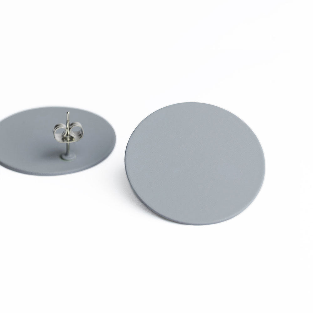 Foto von Round statement earrings • 30mm Foto von Round statement earrings • 30mm