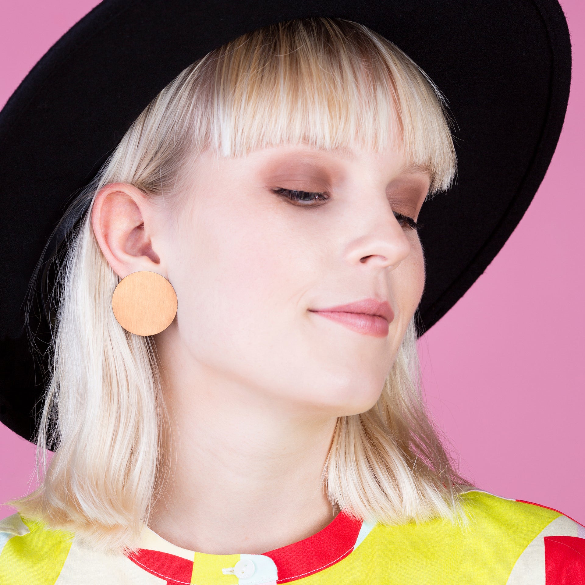 Foto von Große Ohrringe Edelstahl • 30mm Foto von Große Ohrringe Edelstahl • 30mm