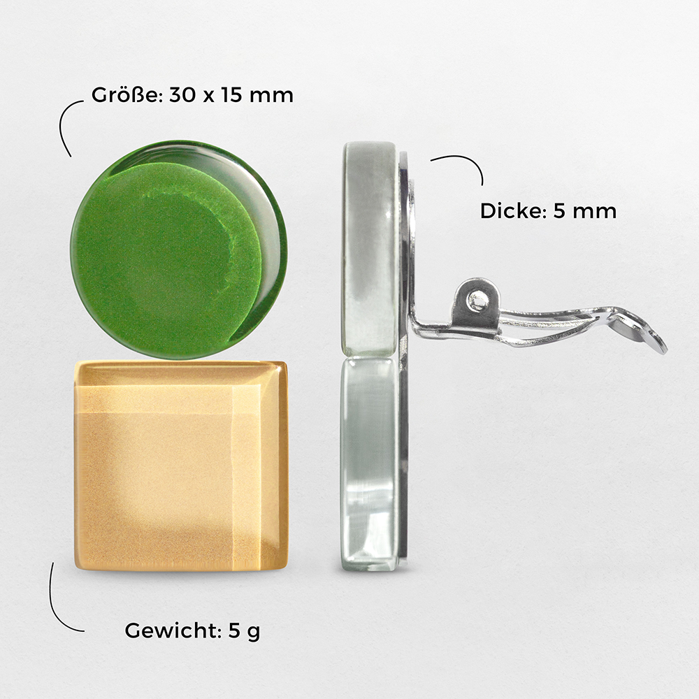 Foto von Geometric Clip Earrings Foto von Geometric Clip Earrings