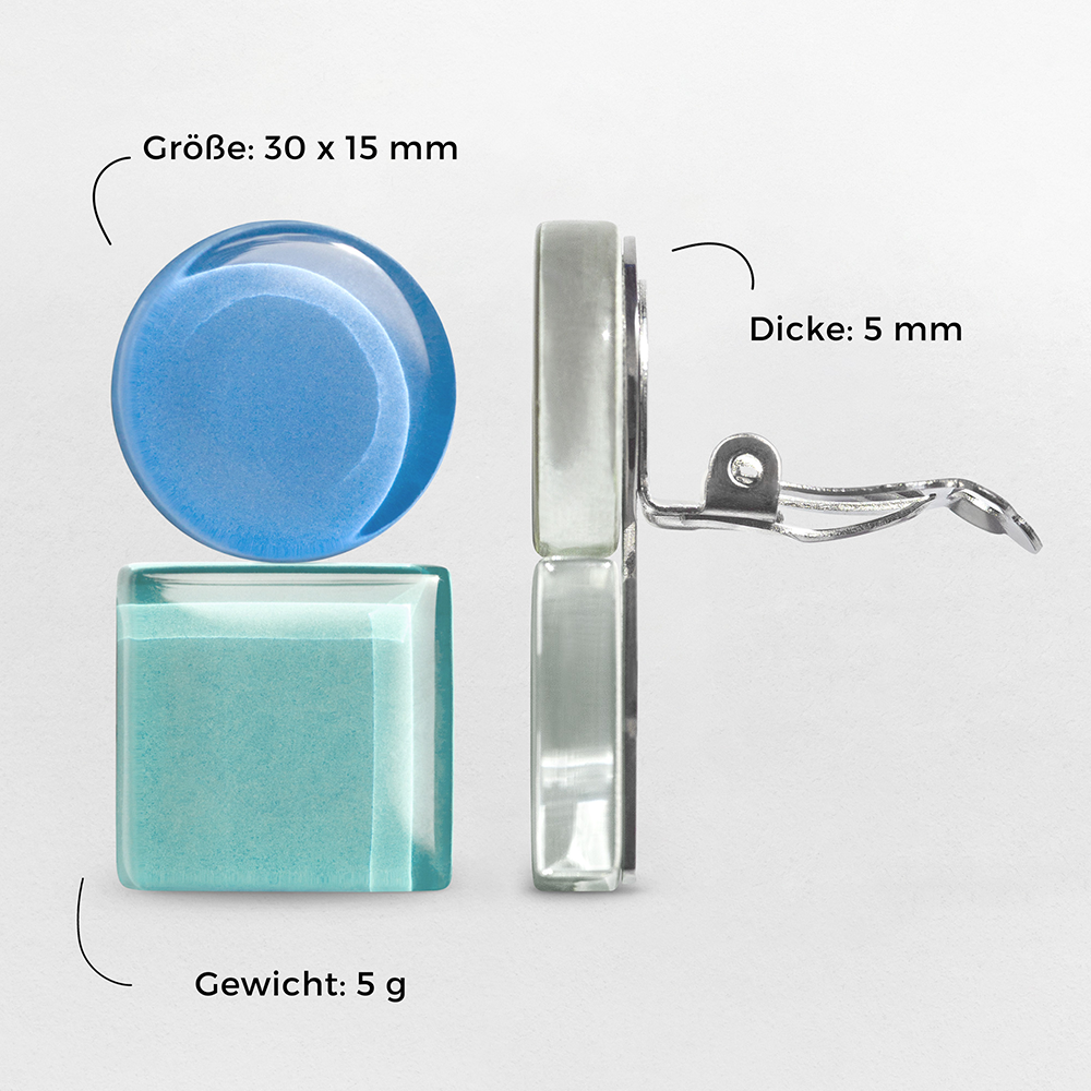 Foto von Geometric Clip Earrings Foto von Geometric Clip Earrings