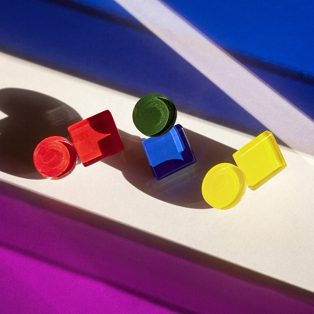 Foto von Geometrische Statement Ohrringe