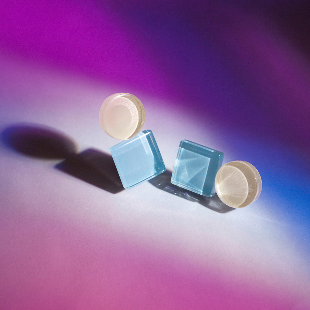 Foto von Geometrische Statement Ohrringe