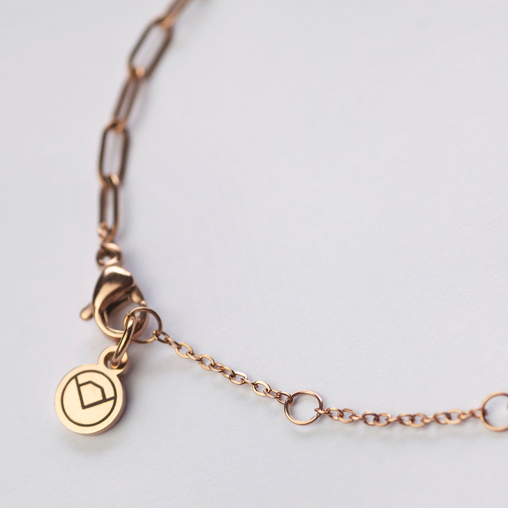 Foto von Filigranes Gliederarmband Edelstahl • verstellbar Foto von Filigranes Gliederarmband Edelstahl • verstellbar