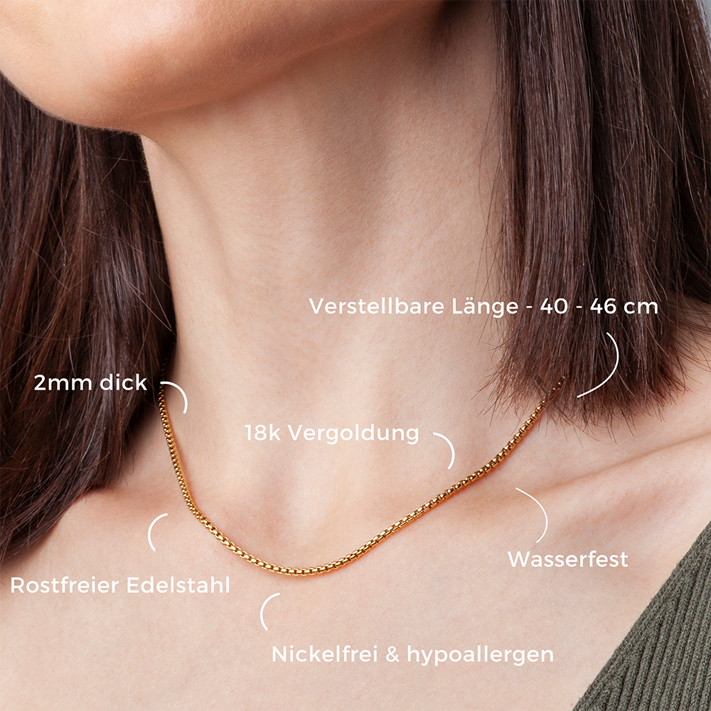 Foto von Short necklace with pendant • Mix & Match necklace Foto von Short necklace with pendant • Mix & Match necklace