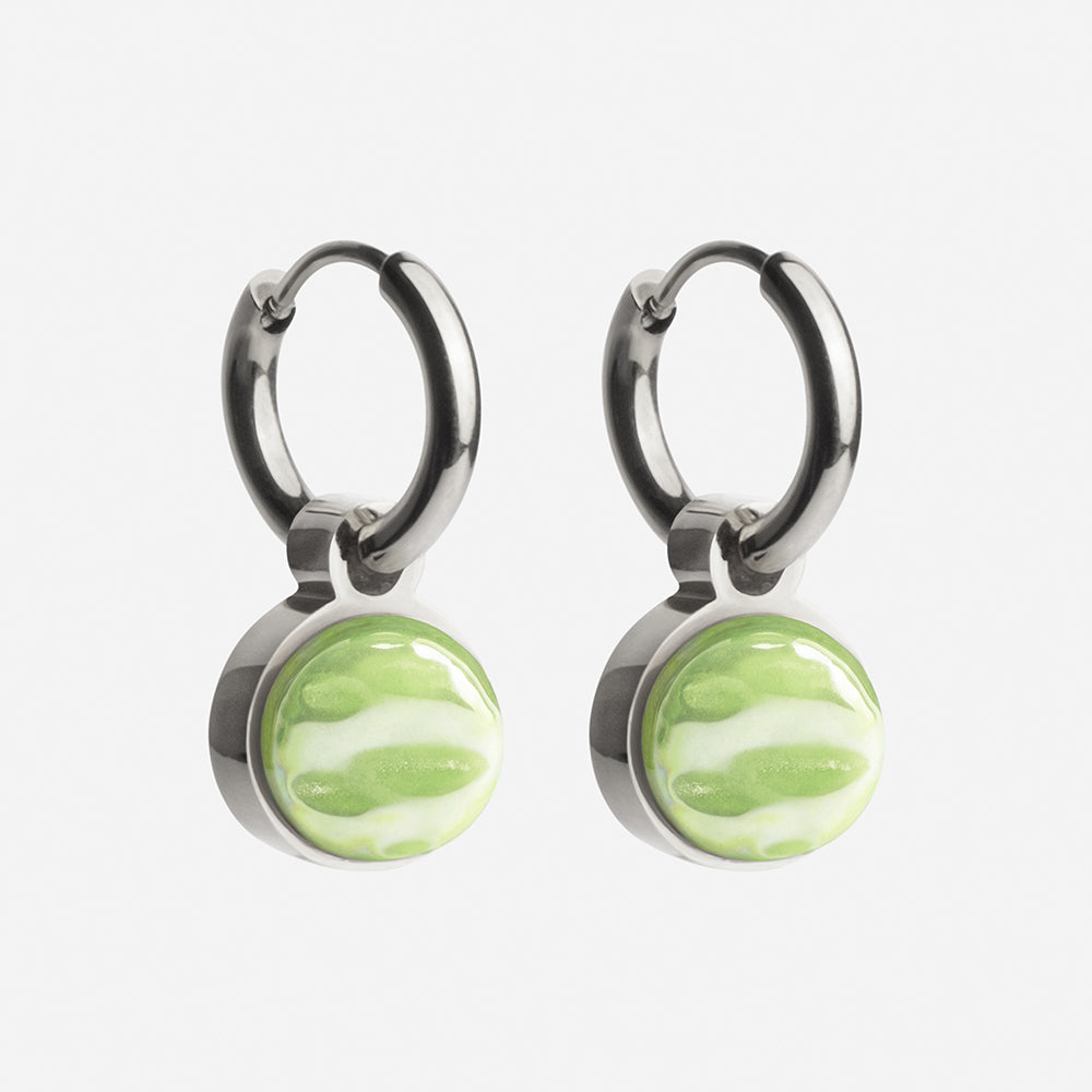 Foto von Creolen mit Anhänger  • Mix & Match Ohrringe • 12mm