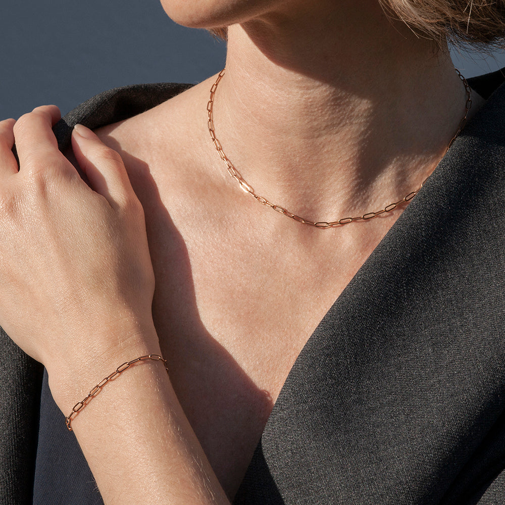 Foto von Filigranes Gliederarmband Edelstahl • verstellbar