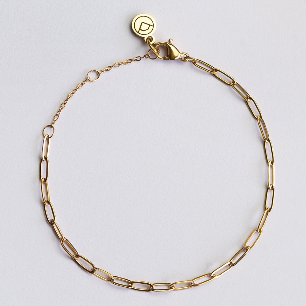 Foto von Filigranes Gliederarmband Edelstahl • verstellbar