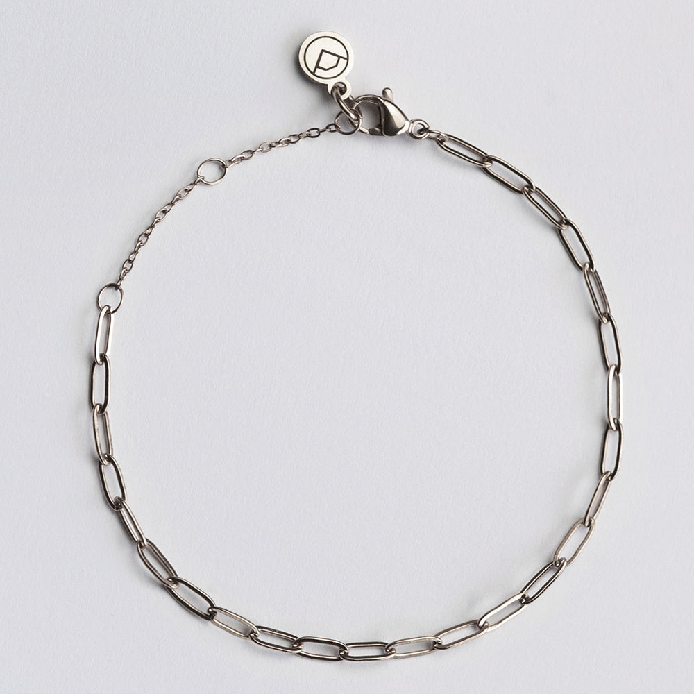 Foto von Filigranes Gliederarmband Edelstahl • verstellbar