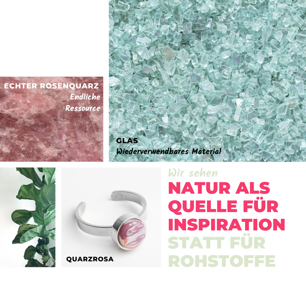 Foto von Verstellbarer Ring mit Stein • 8mm Foto von Verstellbarer Ring mit Stein • 8mm