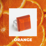 Foto von Statement ring with 20mm stone • adjustable size