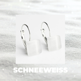 Foto von Geometrische Ohrringe aus Glas • 10mm