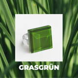 Foto von Statement Ring mit Stein 20mm • größenverstellbar