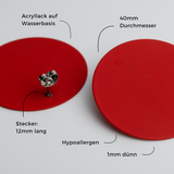 Foto von Ausgefallene Statement Ohrringe • 40mm