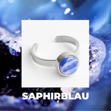 Foto von Adjustable ring with stone • 8mm