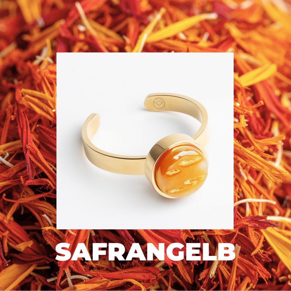 Foto von Adjustable ring with stone • 8mm