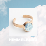 Foto von Adjustable ring with stone • 8mm