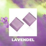 Foto von Statement Clip Ohrringe aus Glas • 20mm