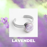 Foto von Adjustable ring with stone • 8mm