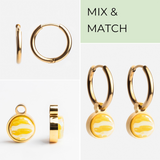 Foto von Creolen mit Charms  • Mix & Match Ohrringe • 16mm