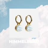 Foto von Hoop earrings with pendants • Mix & Match earrings • 12mm