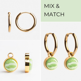 Foto von Creolen mit Charms  • Mix & Match Ohrringe • 16mm