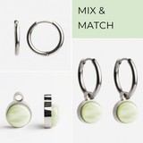 Foto von Creolen mit Charms  • Mix & Match Ohrringe • 16mm