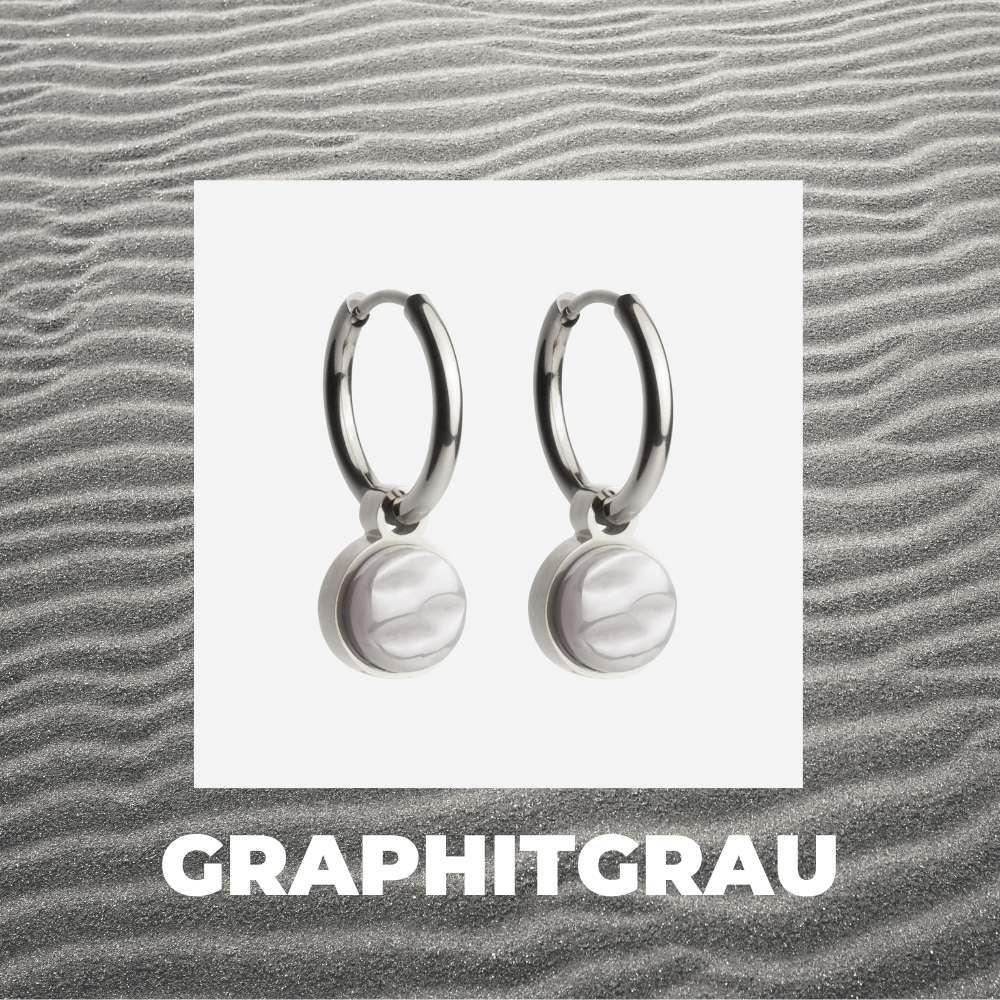 Foto von Hoop earrings with charms • Mix & Match earrings • 16mm