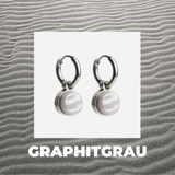 Foto von Hoop earrings with pendants • Mix & Match earrings • 12mm