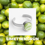 Foto von Adjustable ring with stone • 8mm