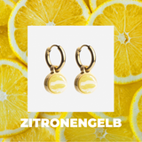 Foto von Hoop earrings with pendants • Mix & Match earrings • 12mm