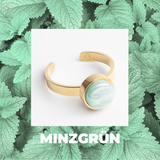 Foto von Adjustable ring with stone • 8mm