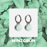 Foto von Hoop earrings with pendants • Mix & Match earrings • 12mm