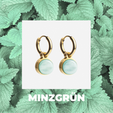 Foto von Hoop earrings with pendants • Mix & Match earrings • 12mm