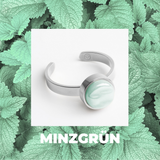 Foto von Adjustable ring with stone • 8mm