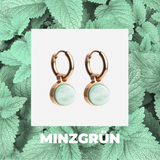 Foto von Hoop earrings with pendants • Mix & Match earrings • 12mm