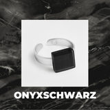 Foto von Small ring with 10mm stone • adjustable size