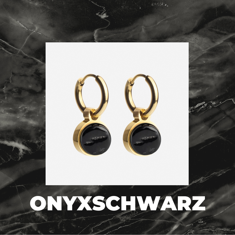 Foto von Hoop earrings with pendants • Mix & Match earrings • 12mm