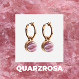 Foto von Hoop clip earrings with pendants • Mix & Match ear clips • 14mm