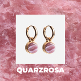 Foto von Hoop earrings with pendants • Mix & Match earrings • 12mm