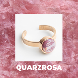 Foto von Adjustable ring with stone • 8mm